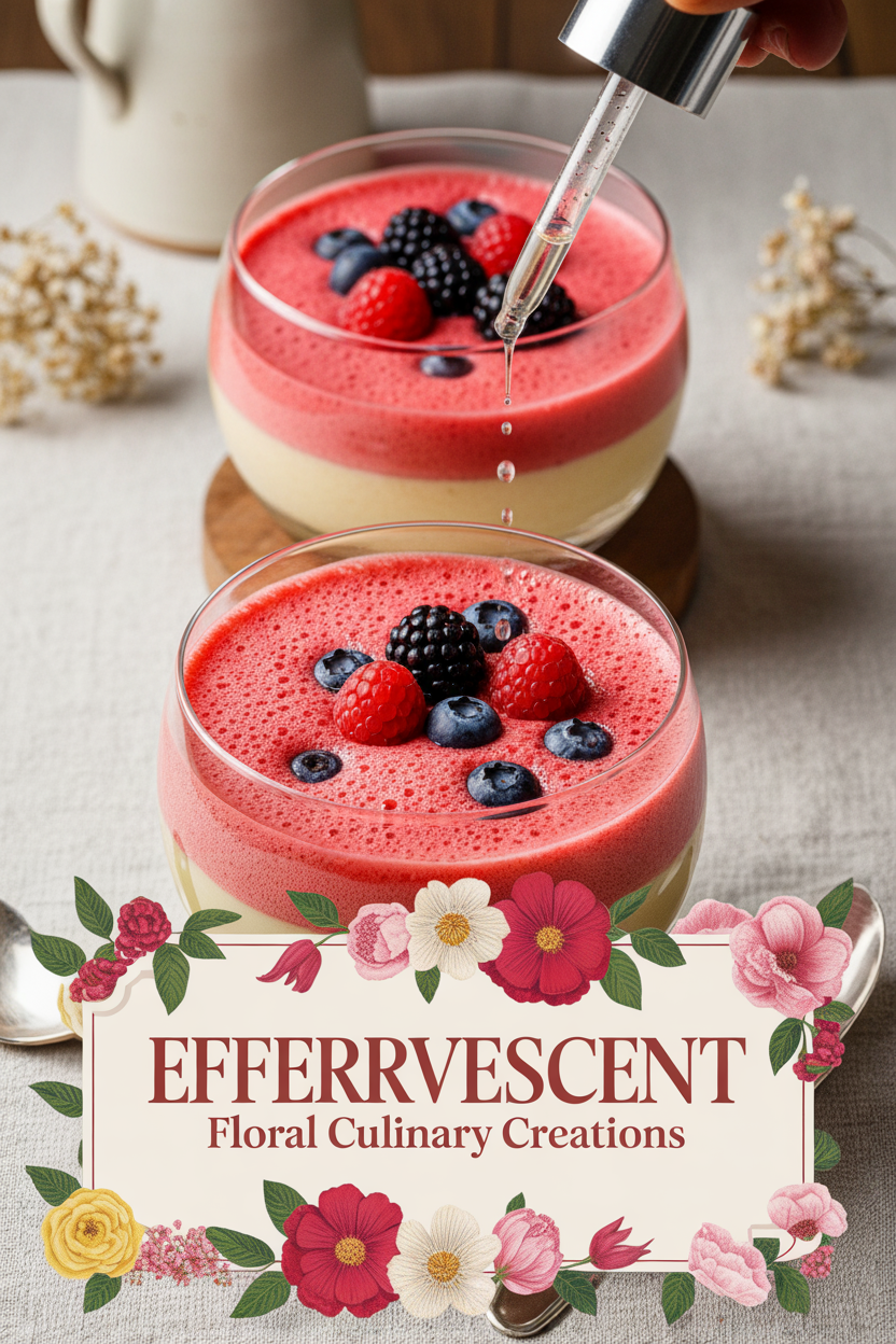 Effervescent Floral Culinary Creations
