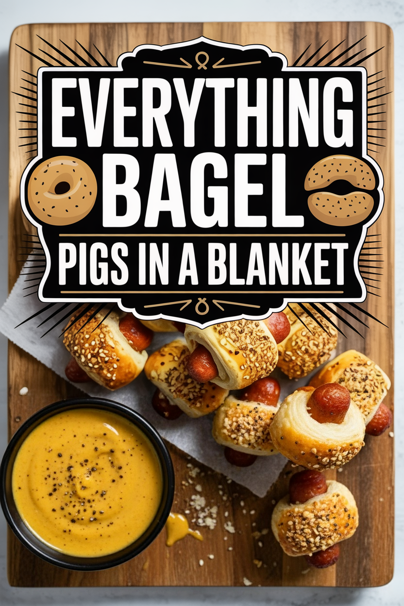 Everything Bagel Pigs in a Blanket