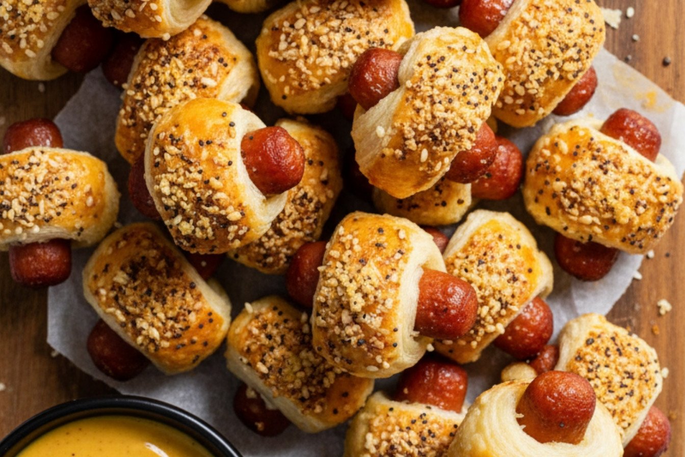 Everything Bagel Pigs in a Blanket