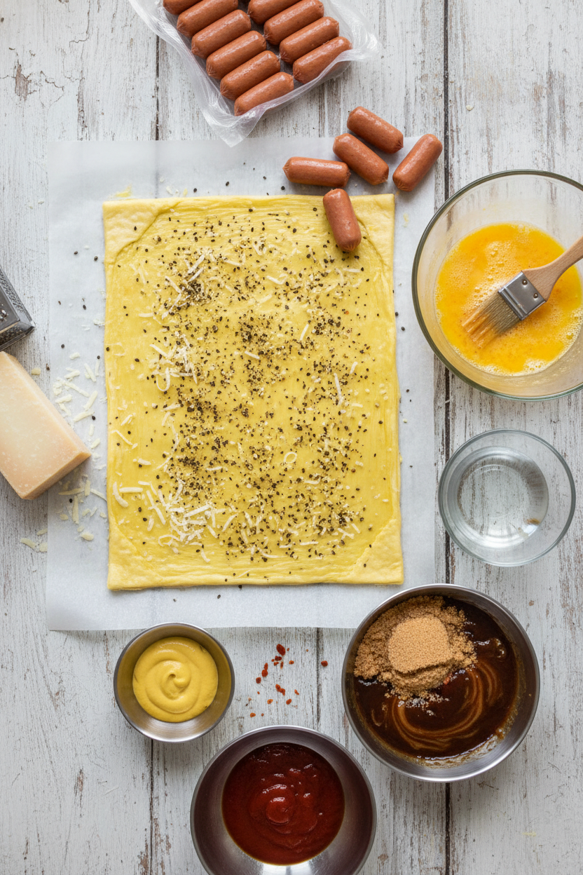 Everything Bagel Pigs in a Blanket