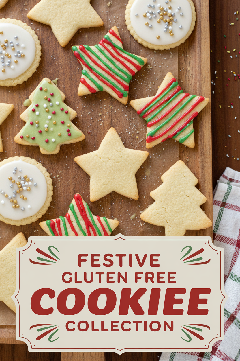Festive Gluten Free Cookie Collection