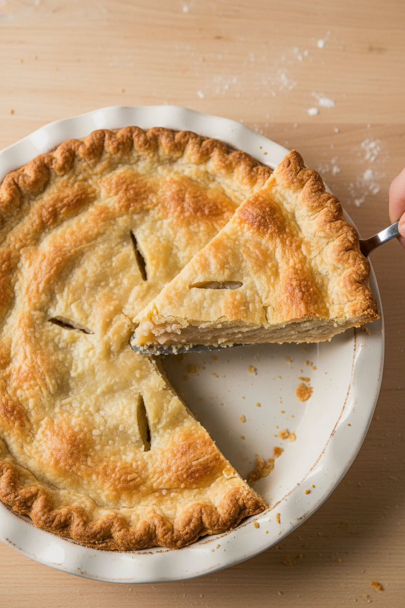 Foolproof Flaky Pie Crust Simplified