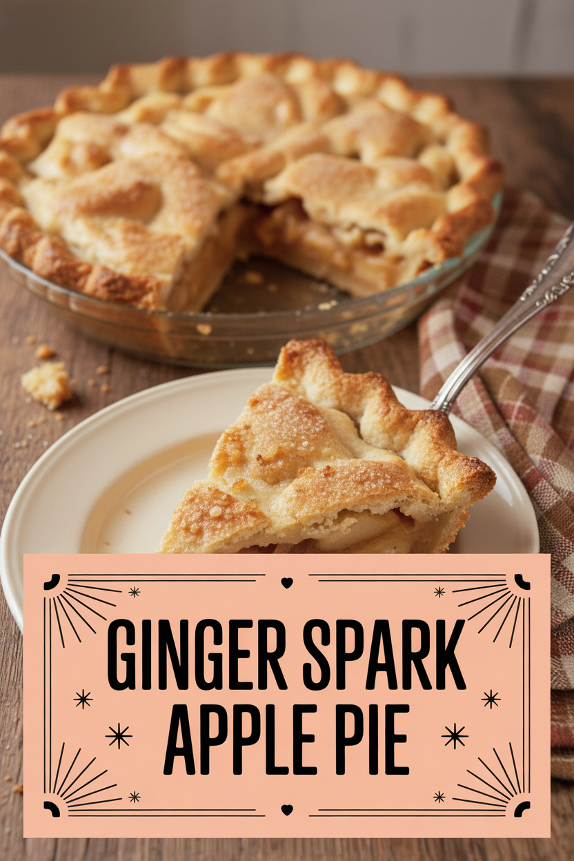 Ginger Spark Apple Pie