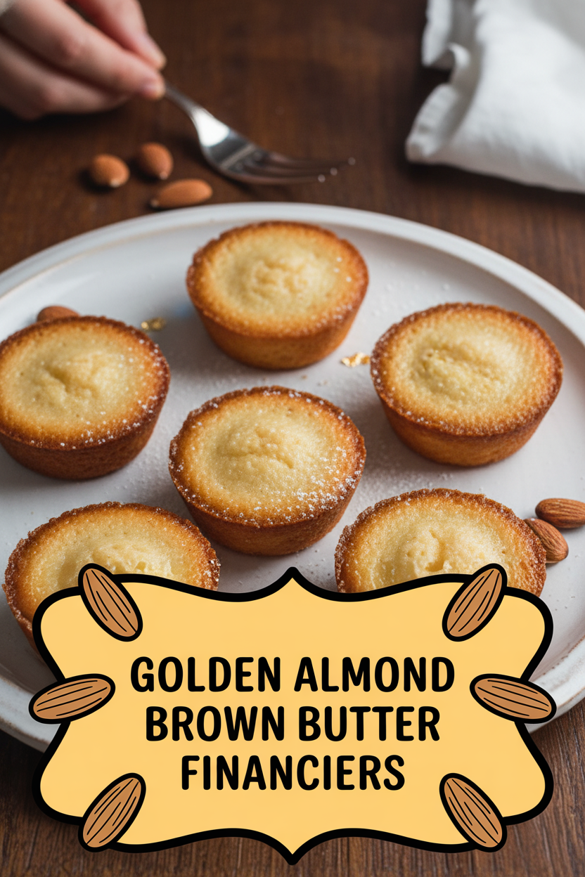 Golden Almond Brown Butter Financiers