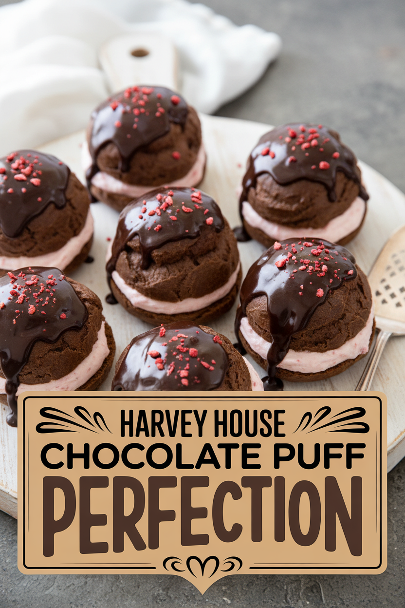 Harvey House Chocolate Puff Perfection