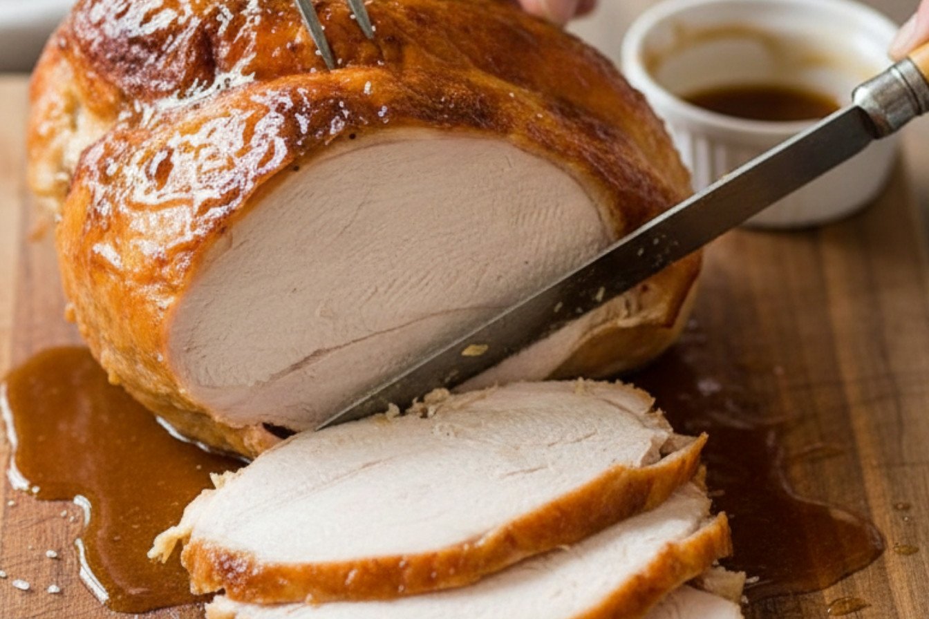 Maple Glazed Roast Turkey Breast