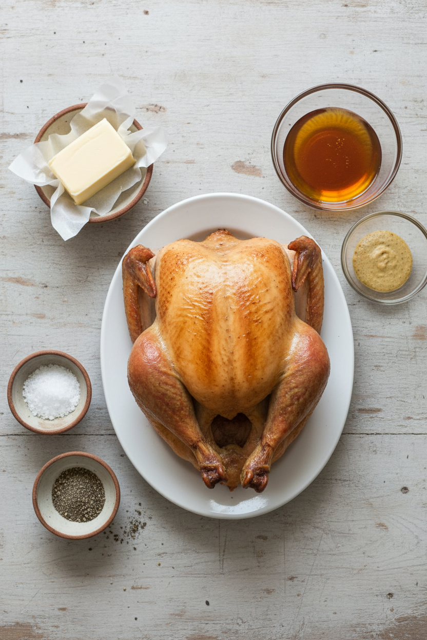 Maple Glazed Roast Turkey Breast