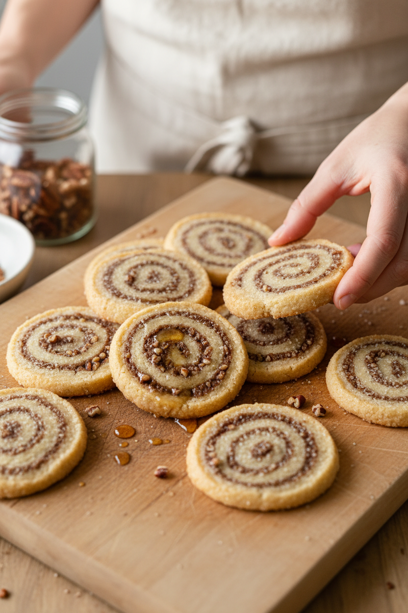 Maple Pecan Swirled Pastries