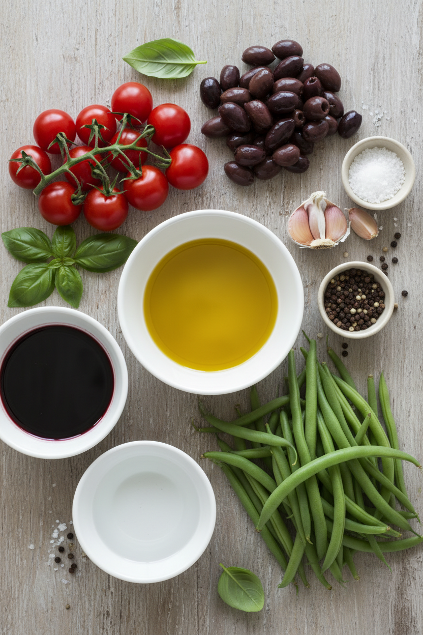 Mediterranean Braised Green Beans