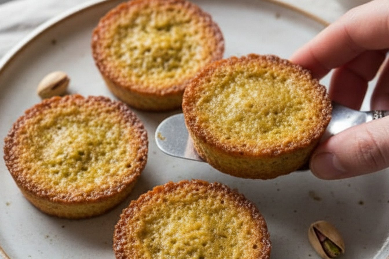 Nutty Pistachio French Tea Cakes