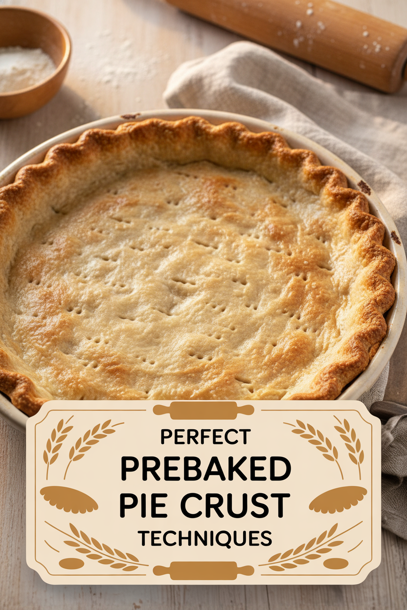 Perfect Prebaked Pie Crust Techniques