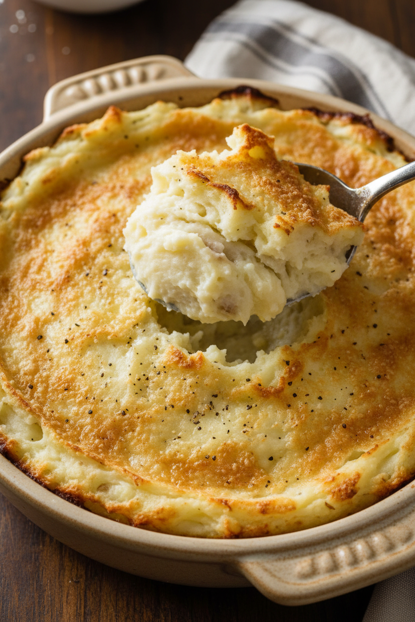 Perfect Rustic Mashed Potatoes