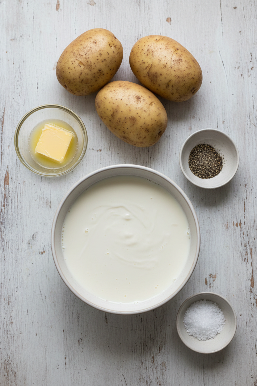 Perfect Rustic Mashed Potatoes