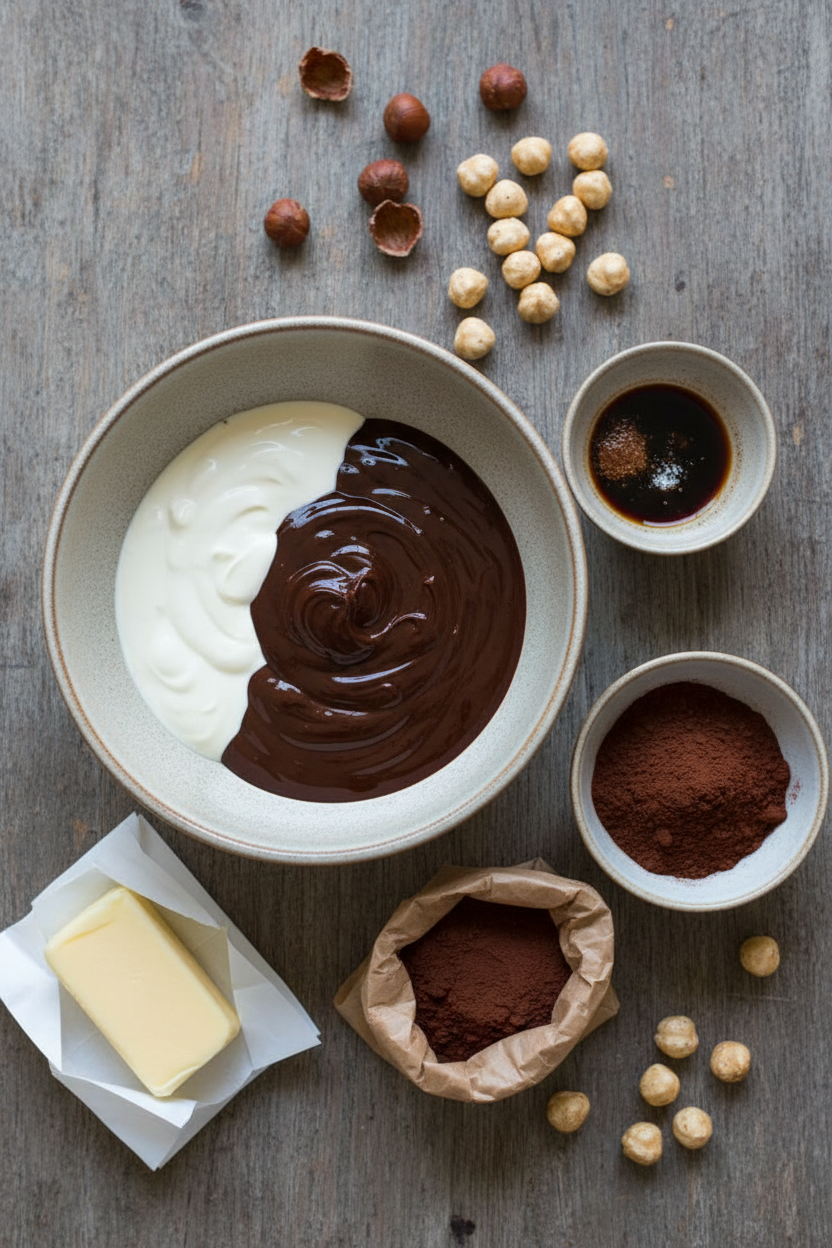 Rich Mocha Hazelnut Chocolate Truffles