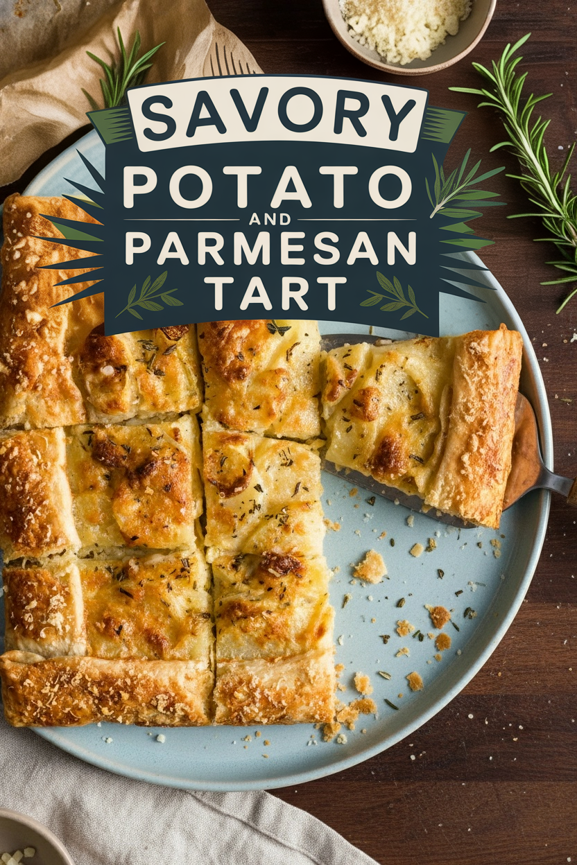 Savory Potato and Parmesan Tart