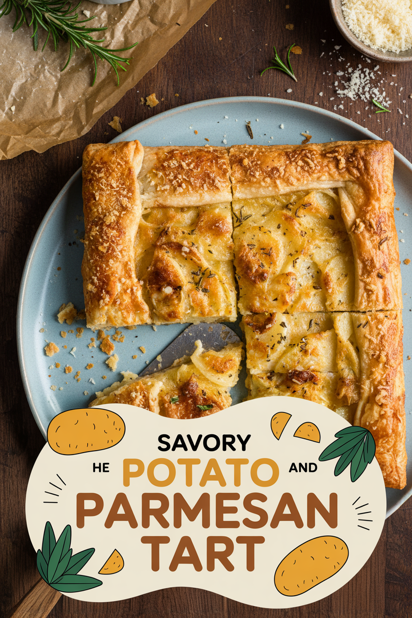 Savory Potato and Parmesan Tart