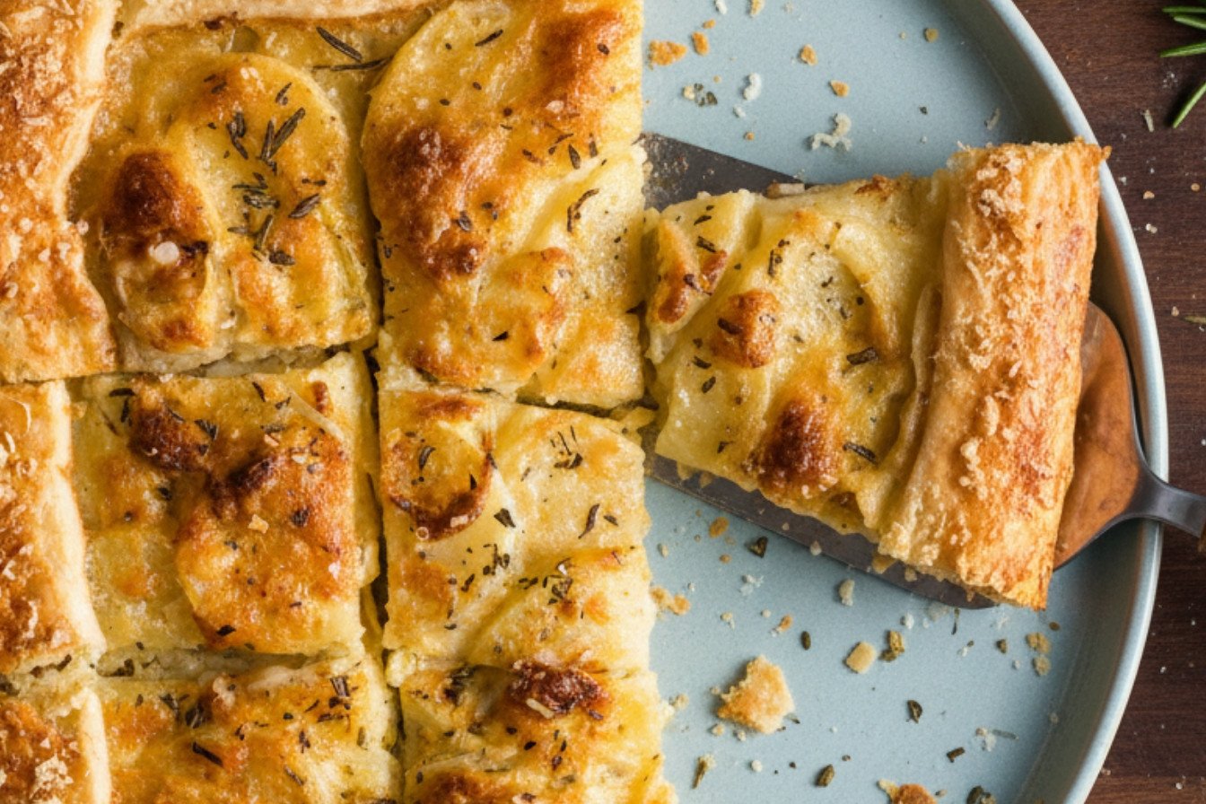 Savory Potato and Parmesan Tart