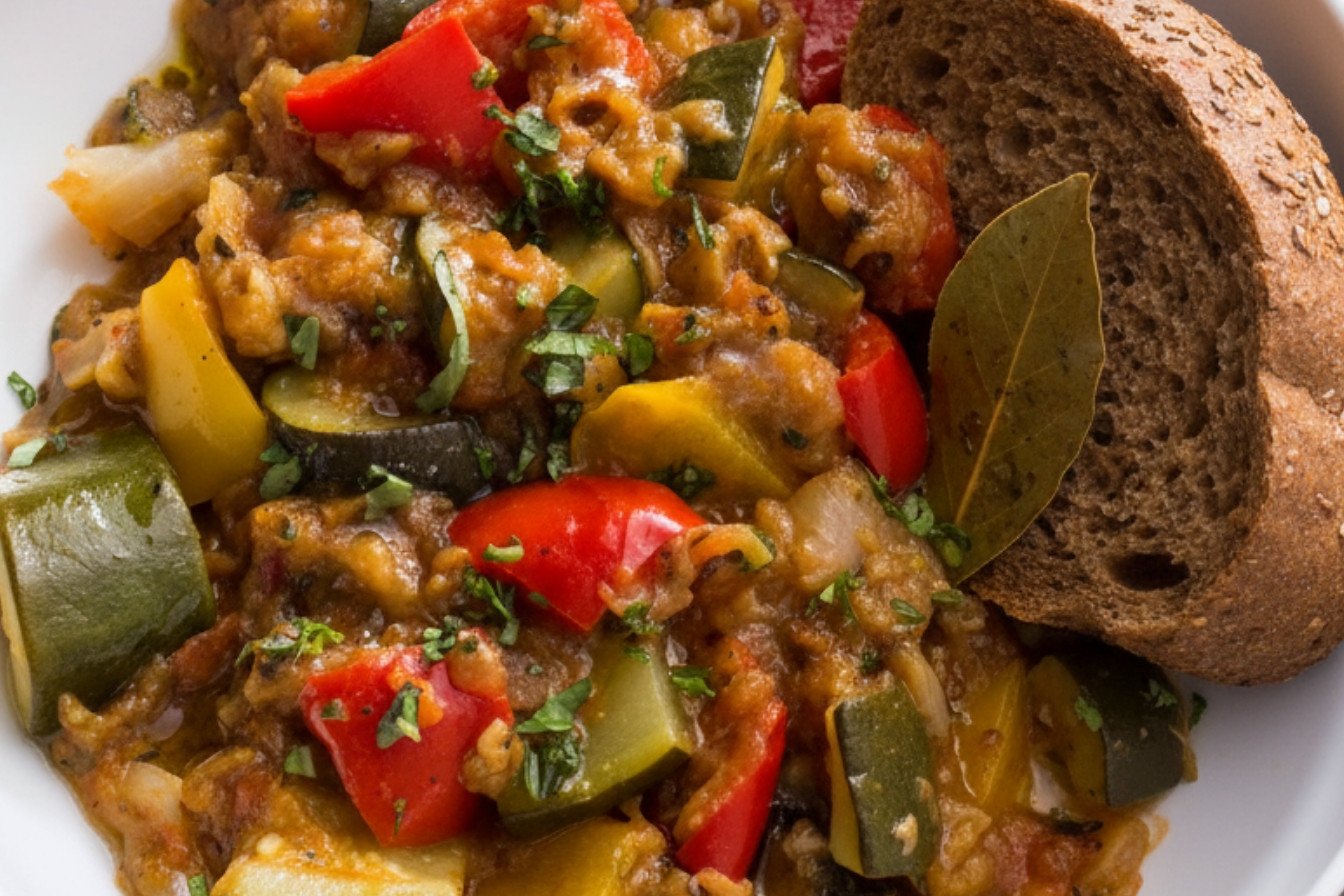 Simplified Summer Vegetable Bake