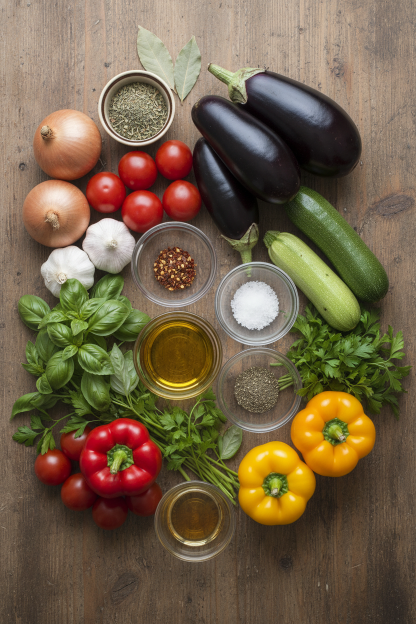 Simplified Summer Vegetable Bake
