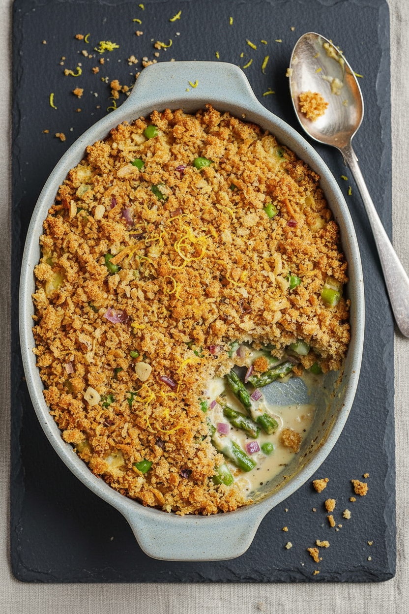 Spring Lemon Asparagus Bake