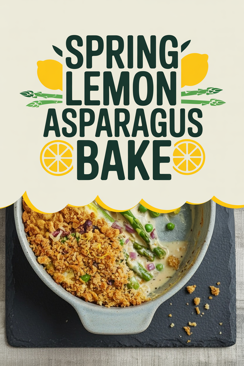 Spring Lemon Asparagus Bake