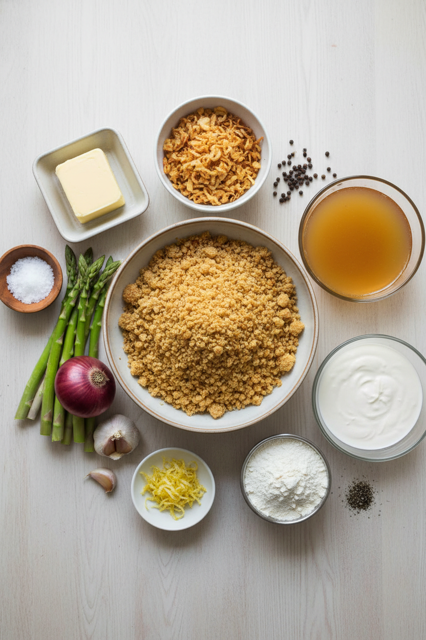Spring Lemon Asparagus Bake