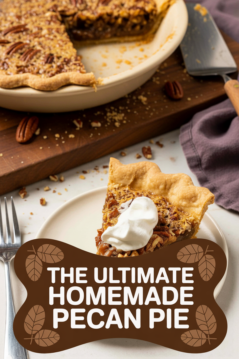 The Ultimate Homemade Pecan Pie