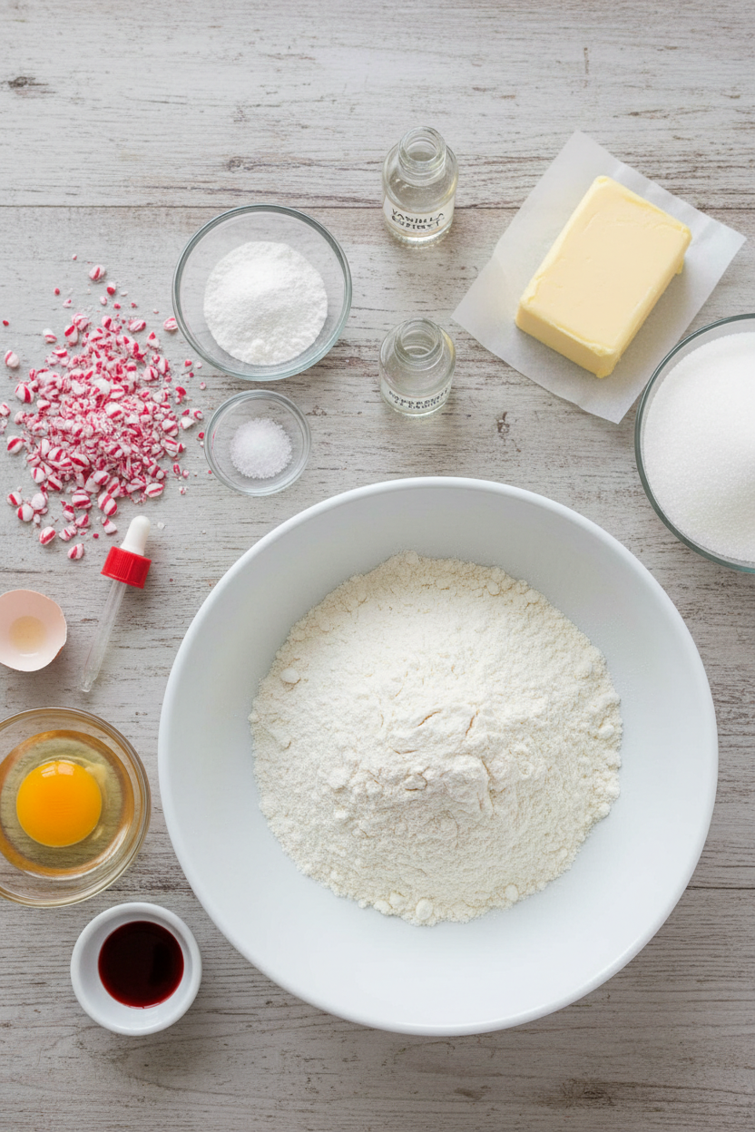 Twisted Peppermint Pinwheel Cookies