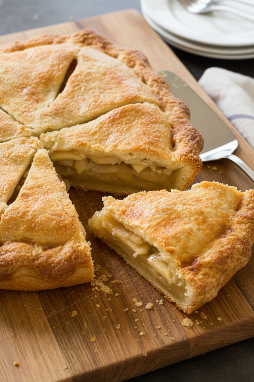 Ultimate Caramel Apple Slab Pie