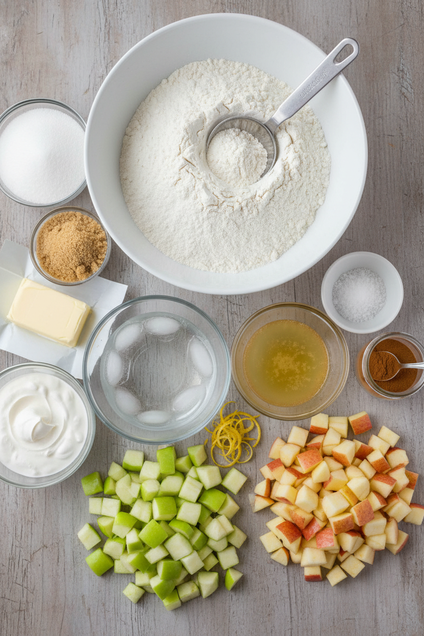 Ultimate Caramel Apple Slab Pie