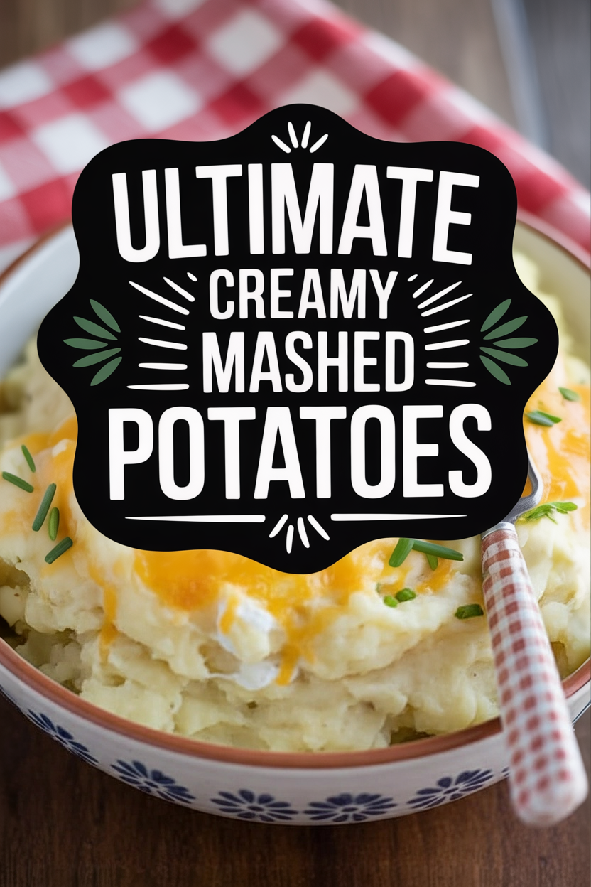 Ultimate Creamy Cheesy Mashed Potatoes