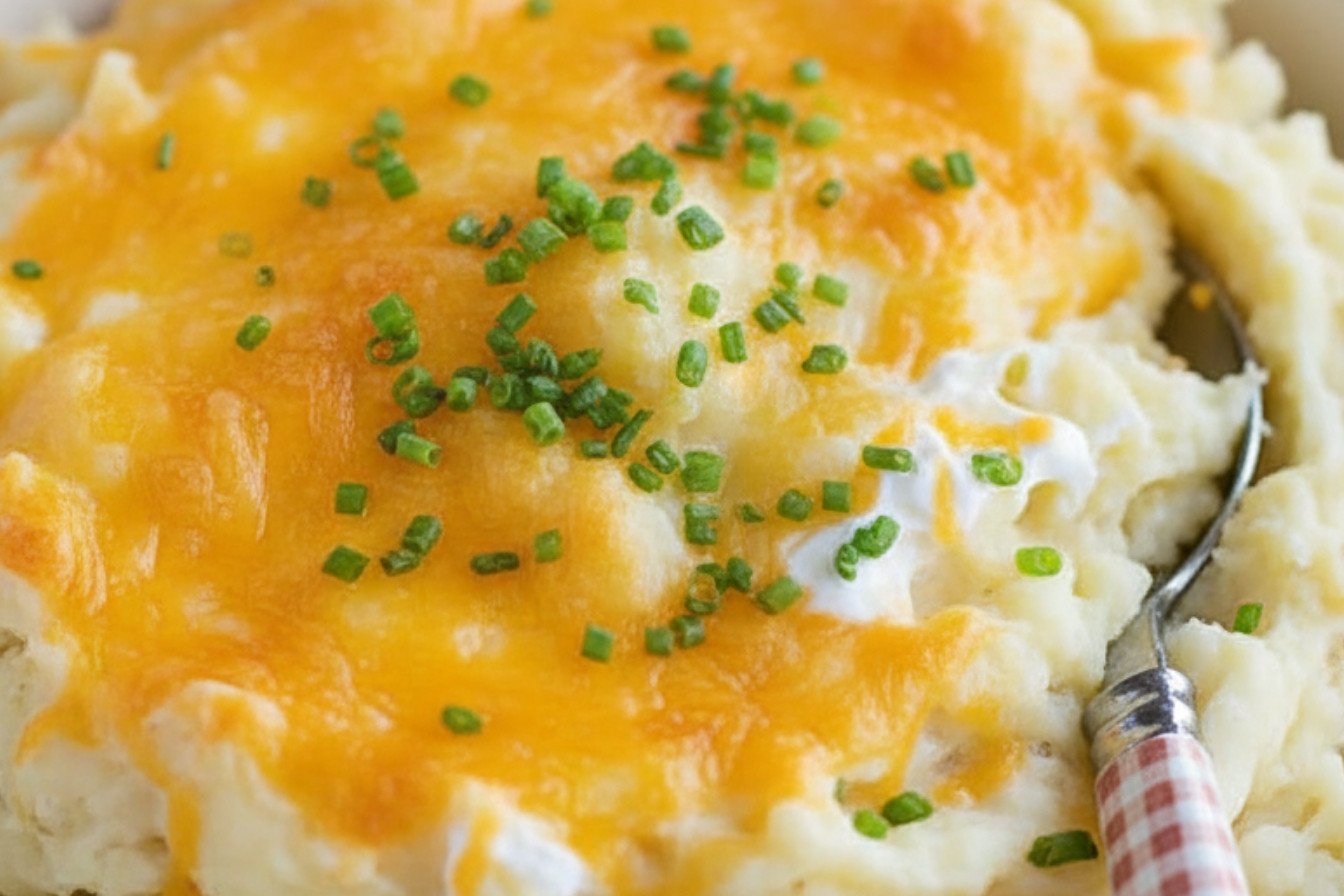 Ultimate Creamy Cheesy Mashed Potatoes