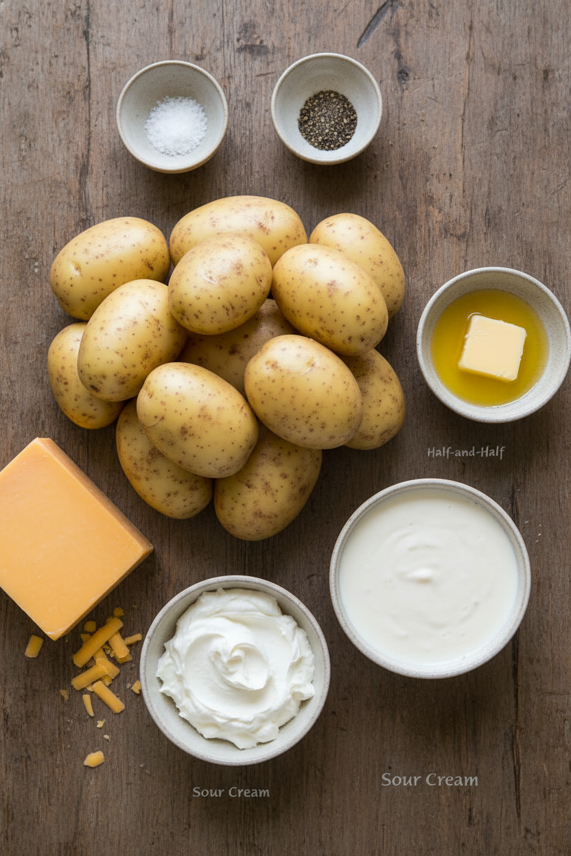 Ultimate Creamy Cheesy Mashed Potatoes