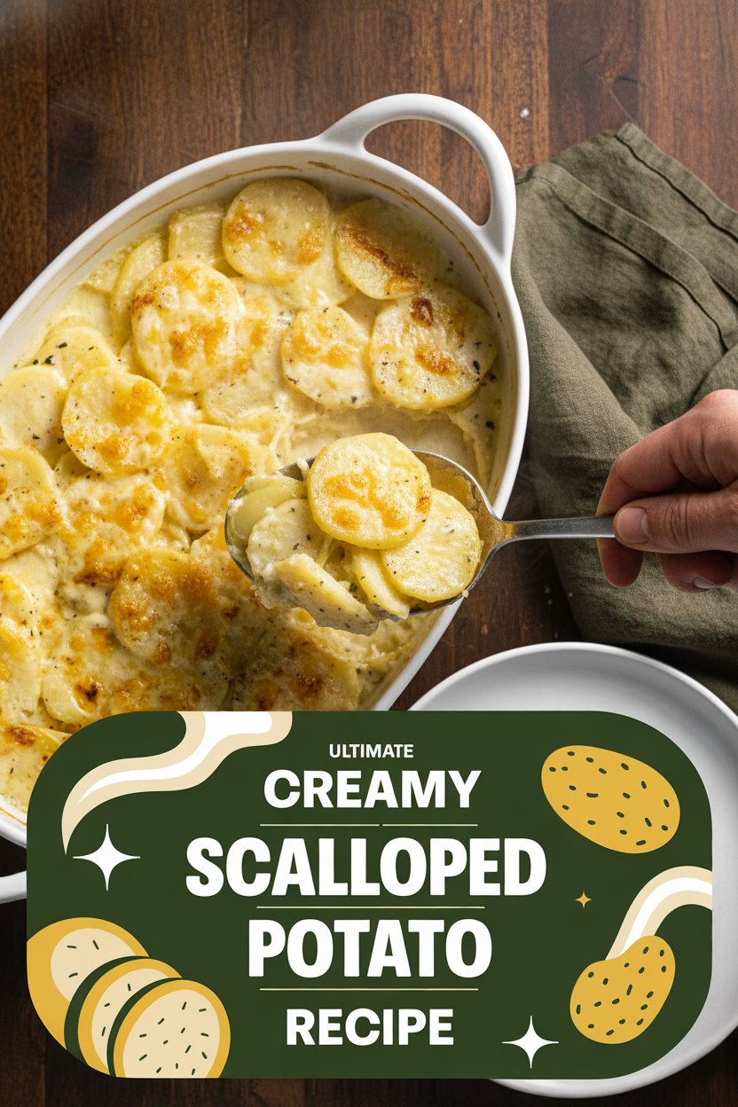 Ultimate Creamy Scalloped Potato Recipe