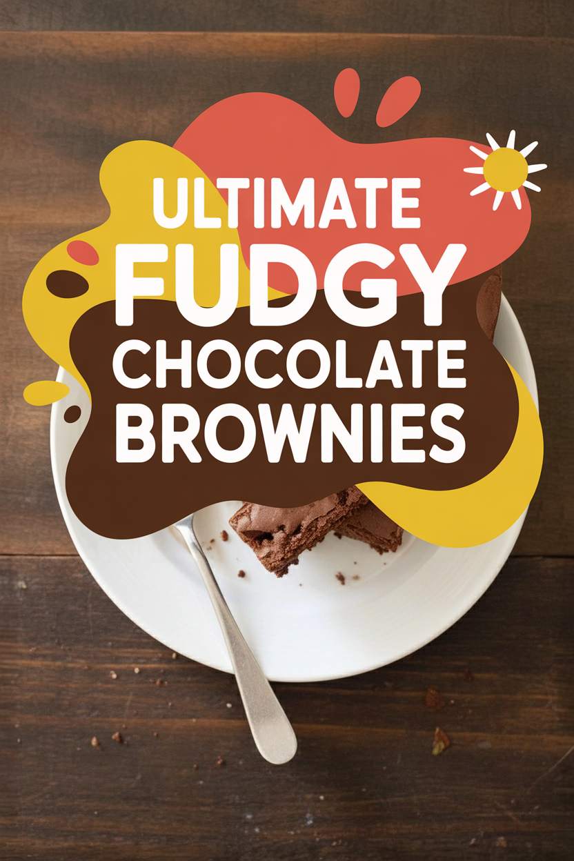 Ultimate Fudgy Chocolate Brownies