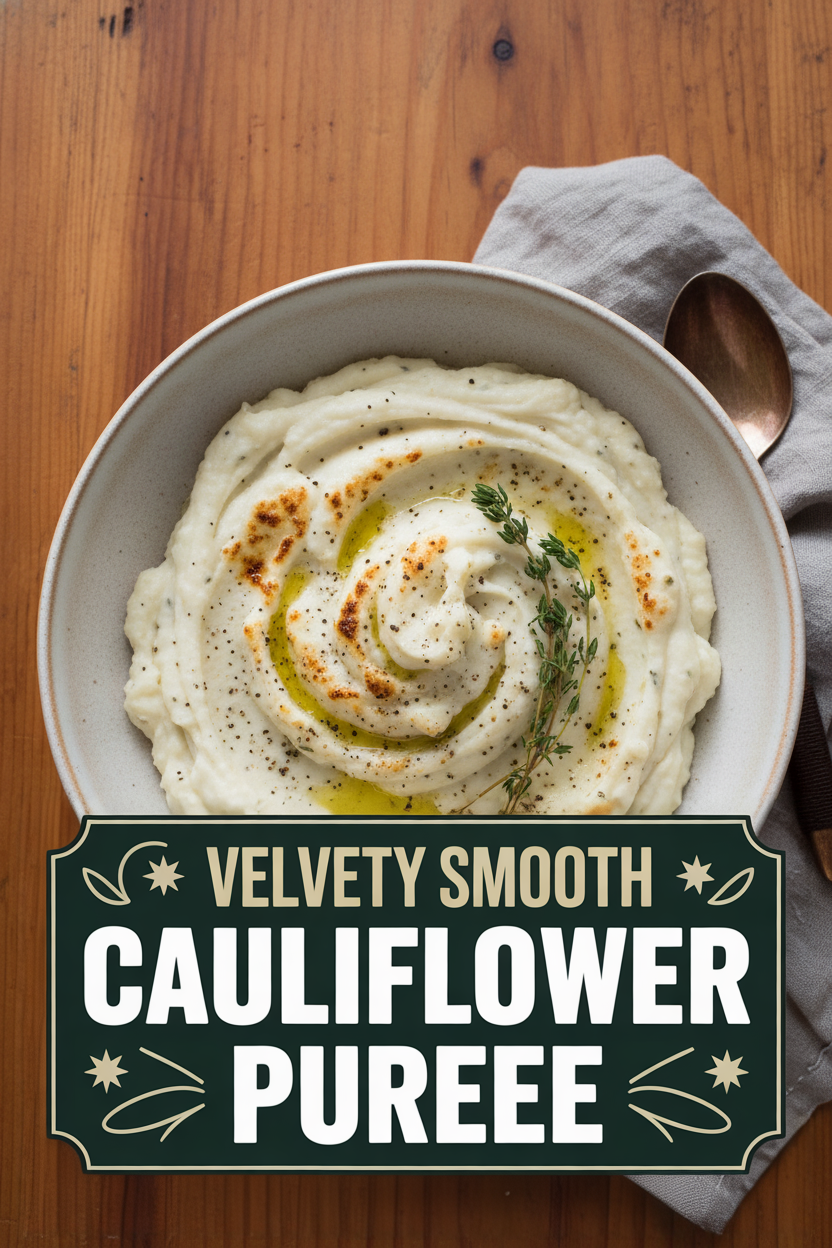 Velvety Smooth Cauliflower Puree