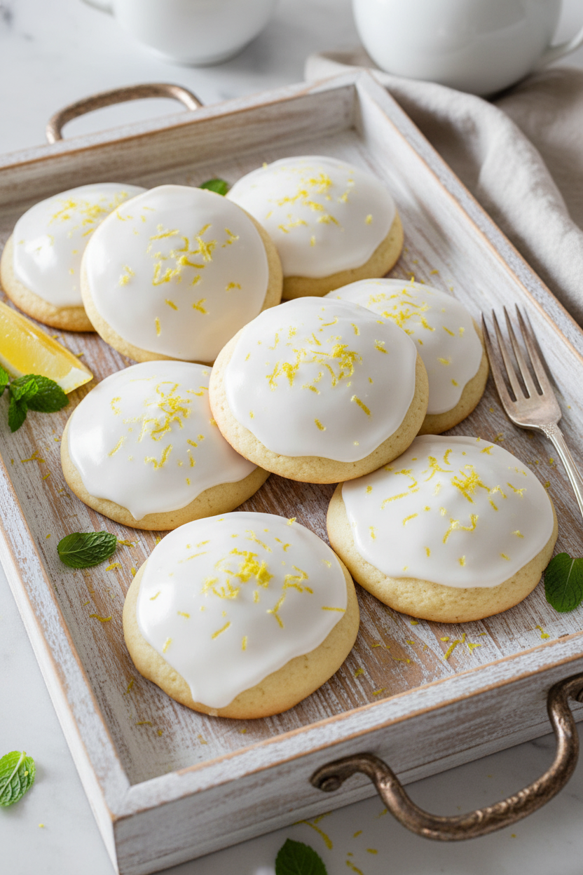 Zesty Lemon Cream Cheese Cookies